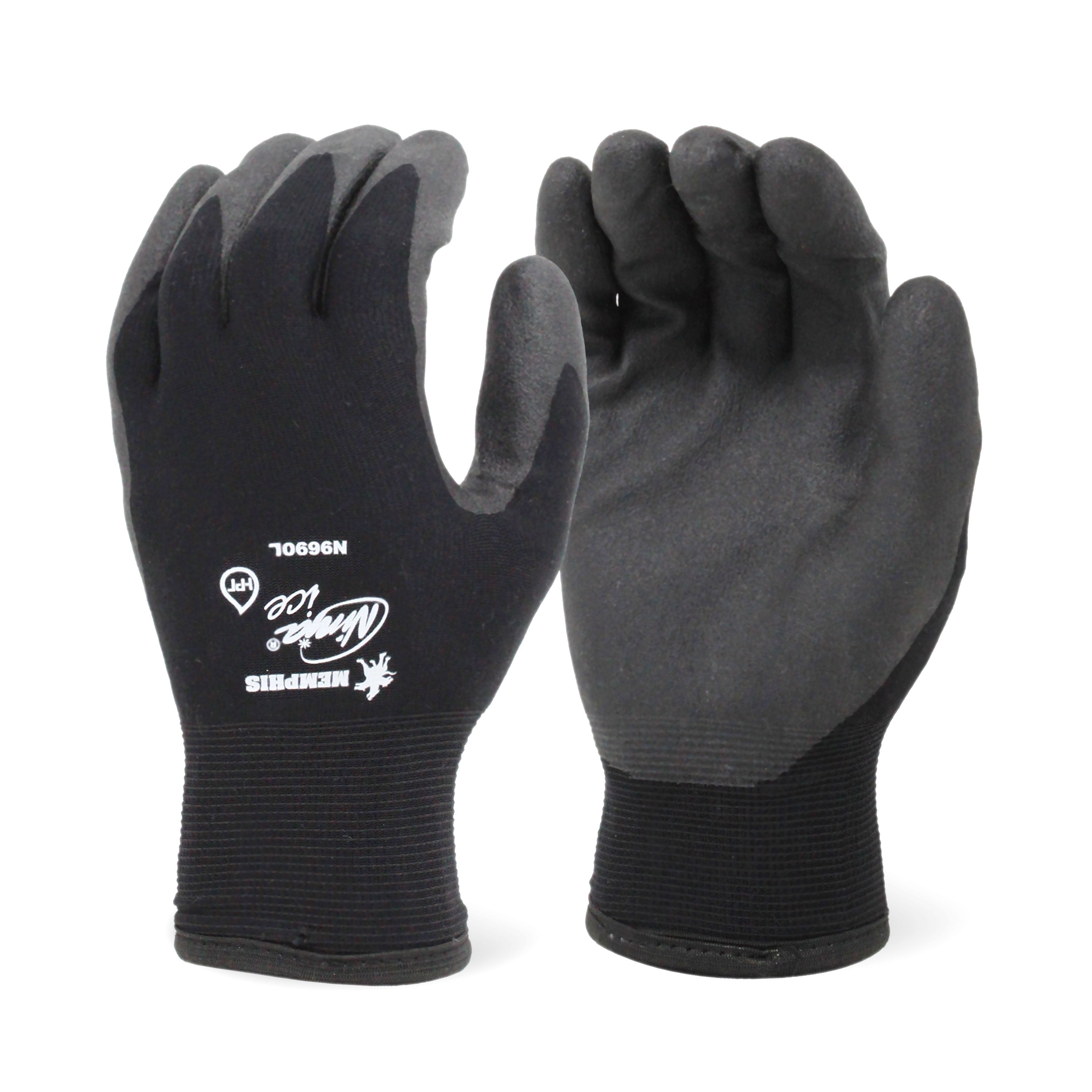 501- Ninja Ice Black HPT Palm Glove – Reece Distributing Inc