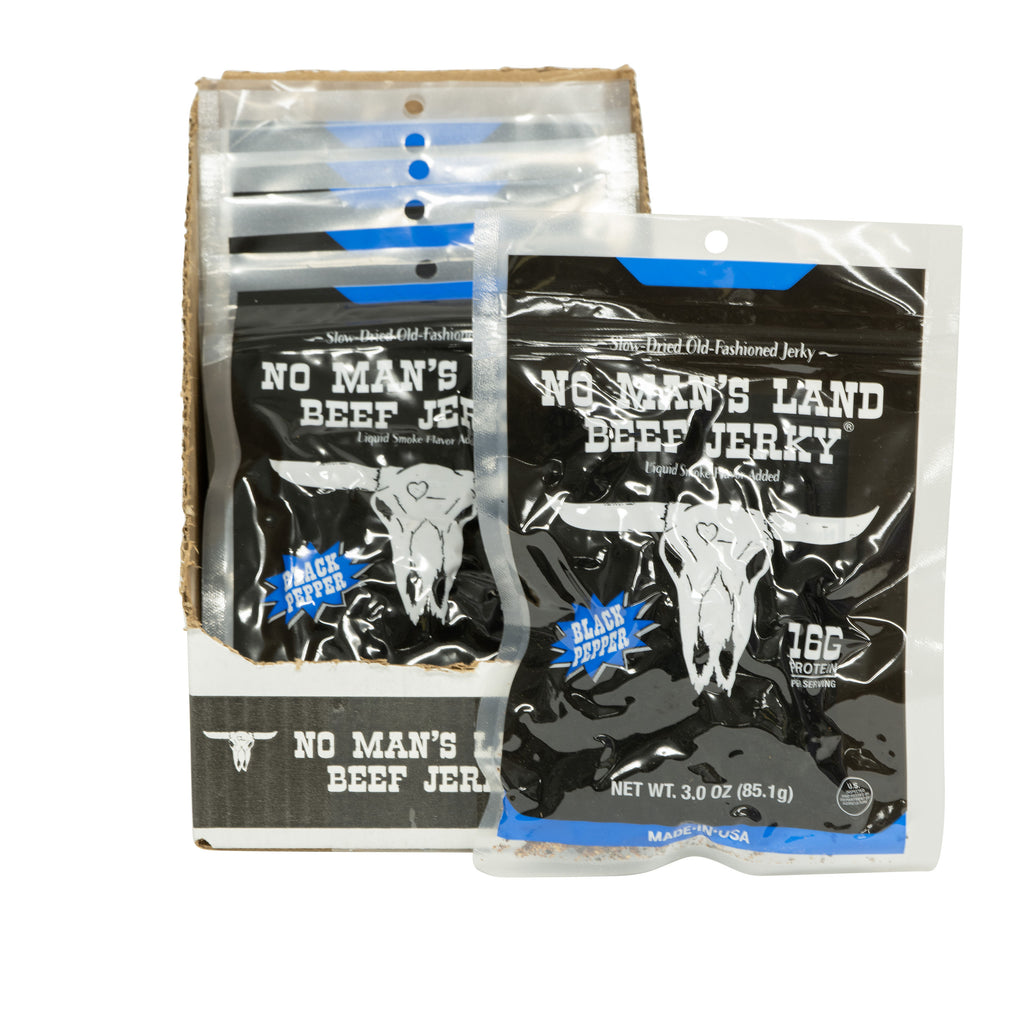 EDI00030- Jerky NML Pepper 3oz 8ct