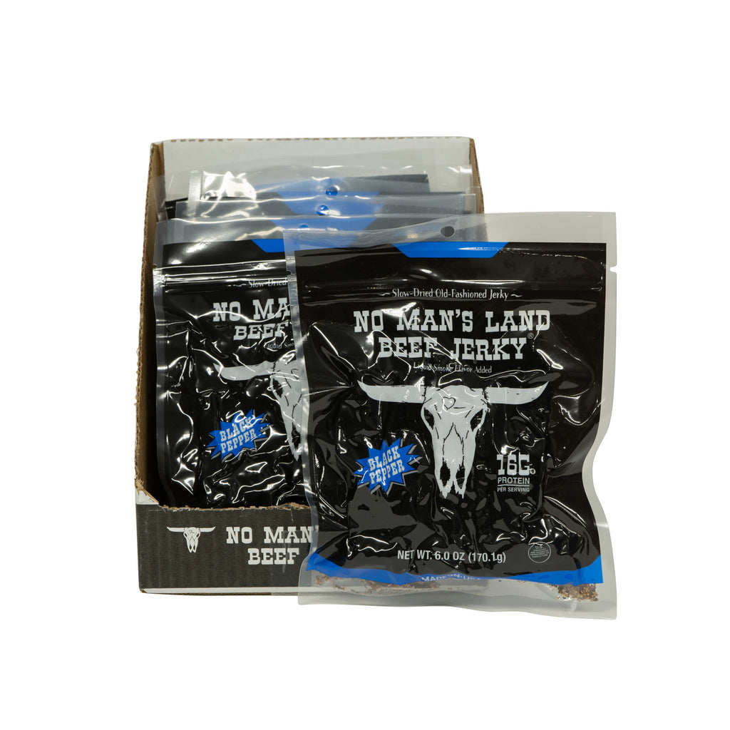 EDI00061- Jerky NML Pepper 6oz 6ct