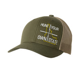 HDW78944D- Idaho Hunt Your Own State Baseball Cap Assortment