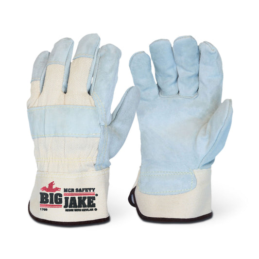 1700- Unlined Big Jake Premium Kevlar Stiched Safety Cuff