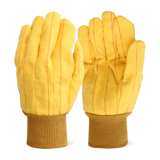 341- Yellow 14oz Cotton Chore Glove
