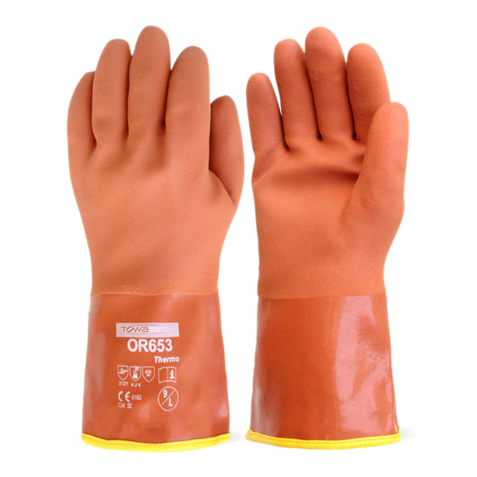 355- Lined Thermo PVC 12" Super Grip Glove