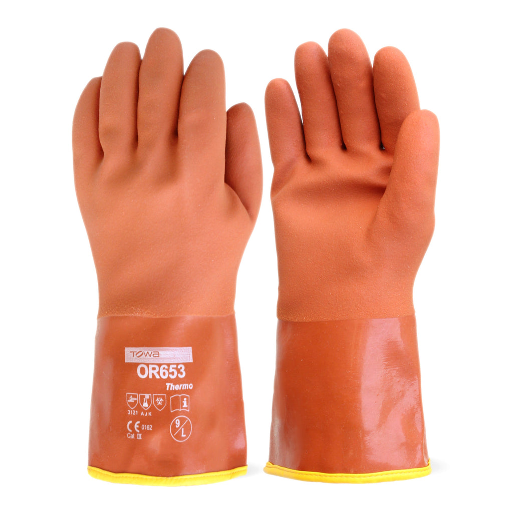 355- Lined Thermo PVC 12" Super Grip Glove