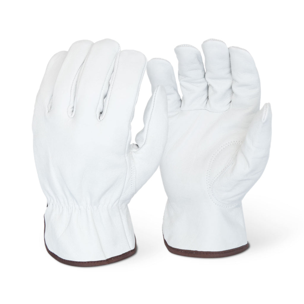 3611- Unlined Premium Grain Goatskin Driver With Keystone Thumb Glove