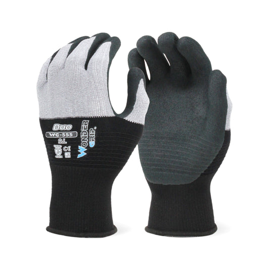 555- Unlined Duo Wonder Grip Nitrile Palm Glove