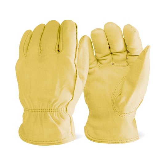 5550- Lined Premium Grain Deerskin Glove