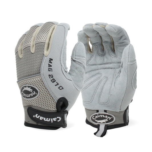 5625- Unlined Deerskin Padded Palm Knuckle Protection Tech Glove