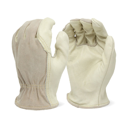 6556- Unlined Cowhide Split Back Kevlar Stitched Glove