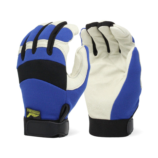 9500- Unlined Pigskin Palm Comfort Tech Glove